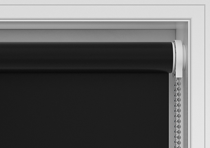 Oceana (Blackout), Noir - Twist&Fit Roller Blind - Image 10